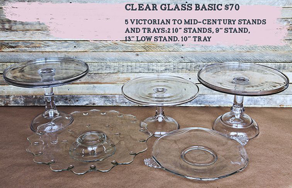 clear glass basic set